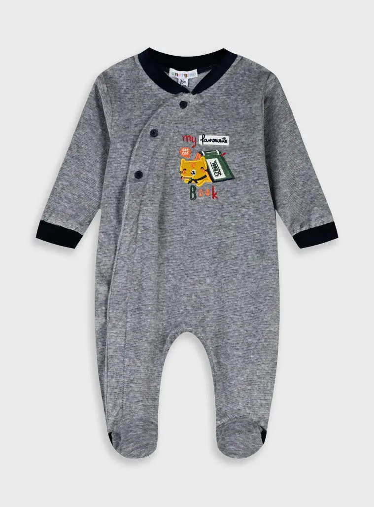 Tutina neonato con maniche lunghe