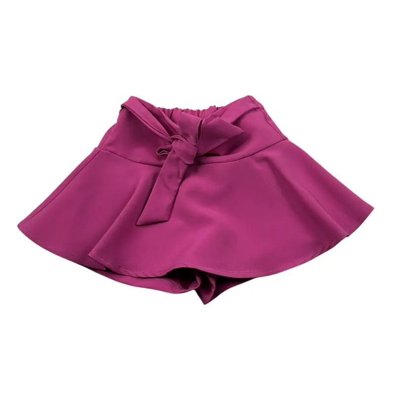U+È Short tinta unita con Eastico In Vita Fuxia per Neonata