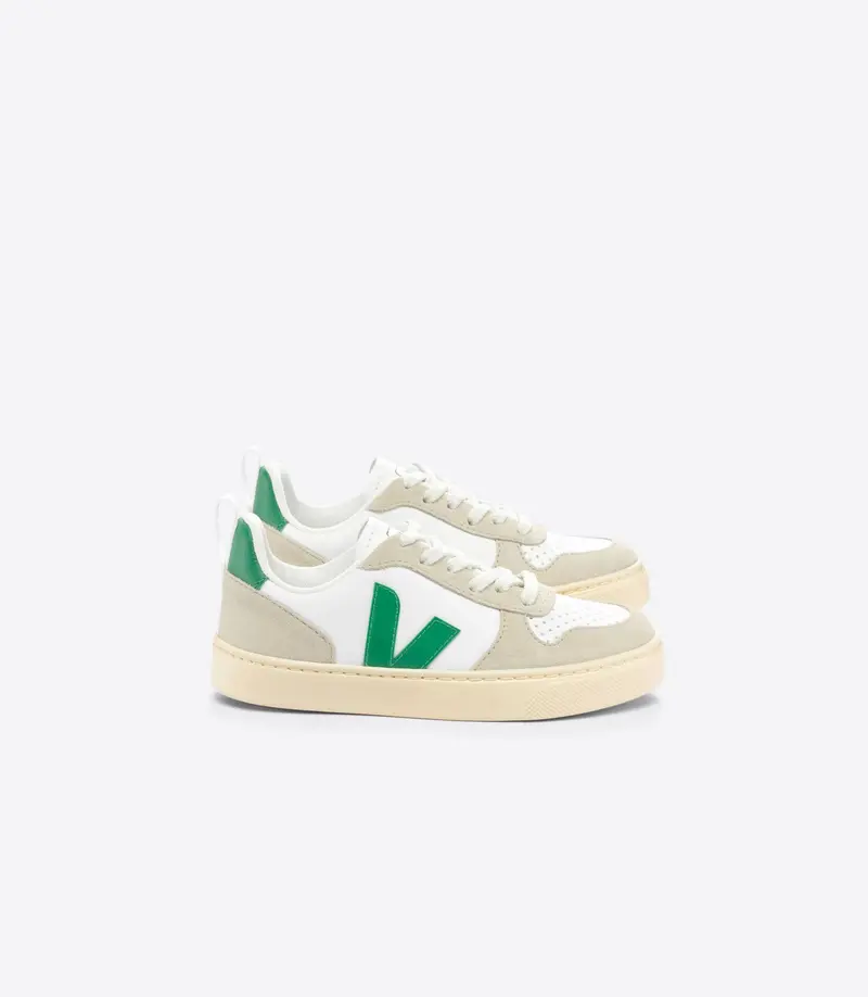V-10 CHROMEFREE LEATHER WHITE EMERAUDE ALMOND