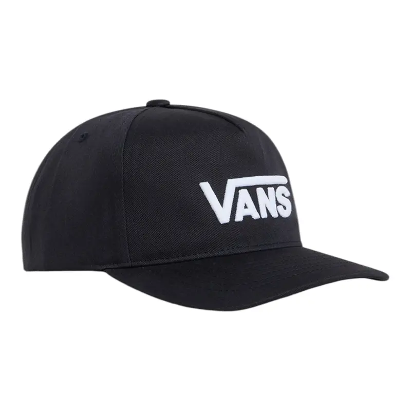 Vans Cappello tinta unita con Logo Nero per Bambino