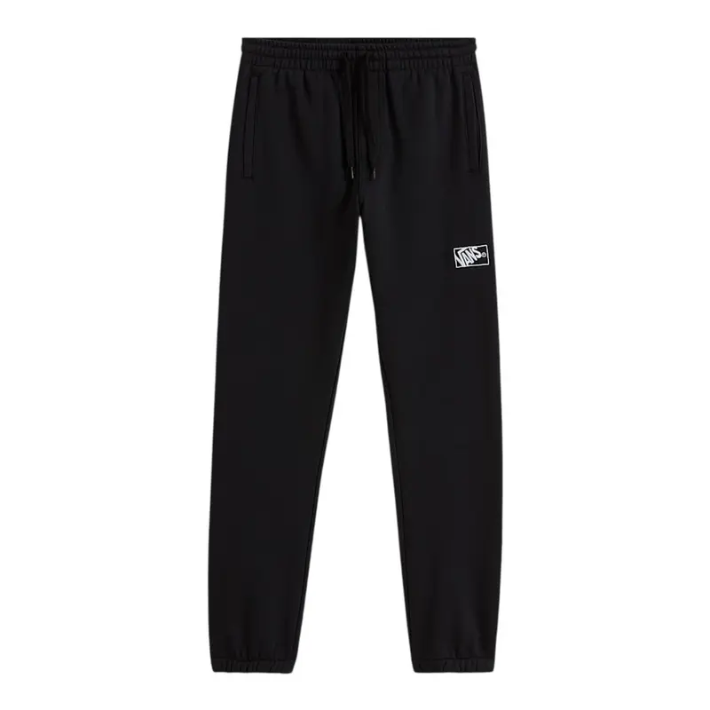 Vans Pantalone Modello Tuta tinta unita con Logo Nero per Bambino