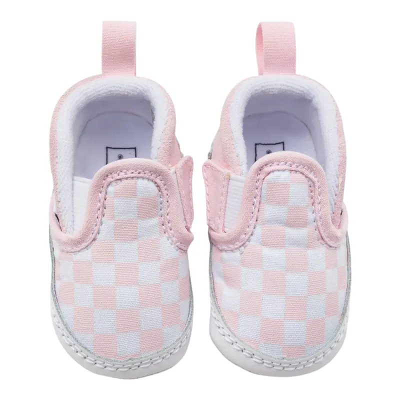 Vans Sneakers Morbide Bicolore Fantasia Quadretti Rosa/Bianco per Neonata