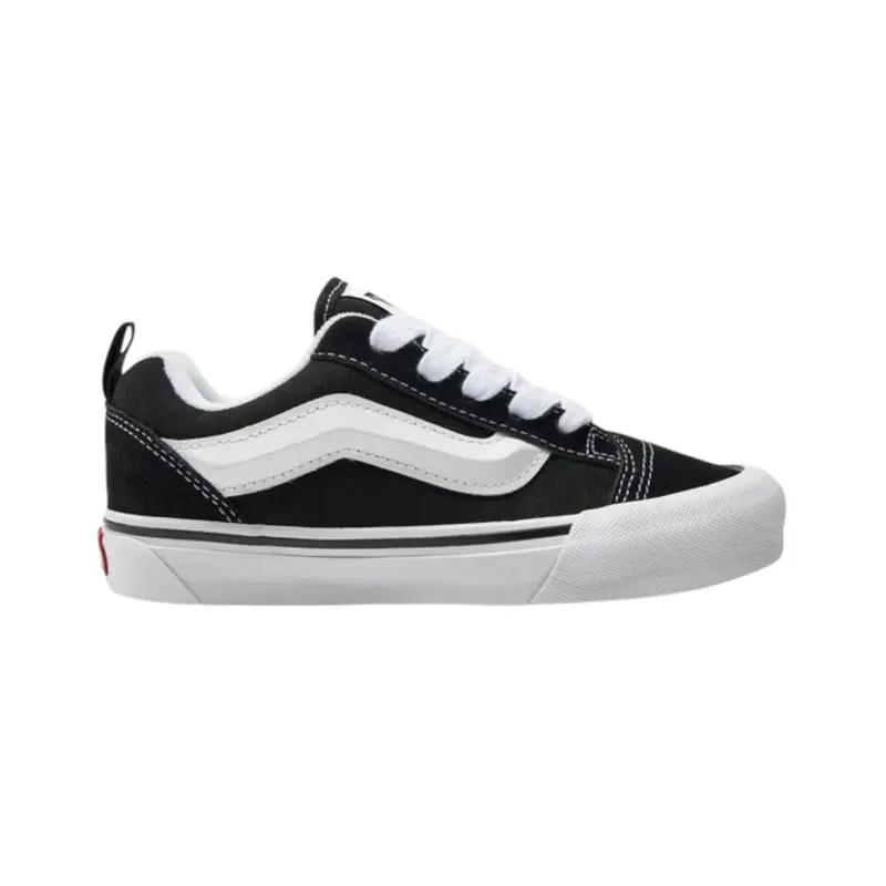 Vans Sneakers tinta unita con Lacci Nero per Neonato