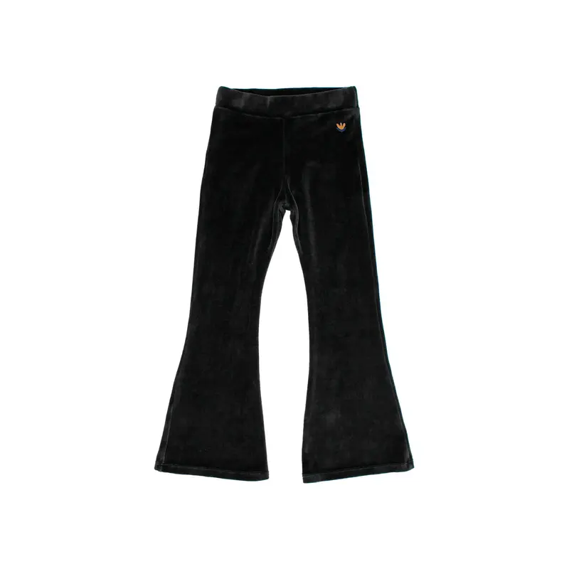 Velvet Pants Flare - Antracite