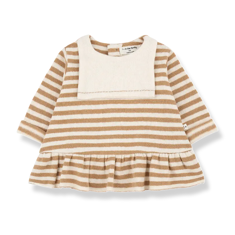 Vestito a Balze CLAUDETTE in Caldo cotone | 1+ IN THE FAMILY