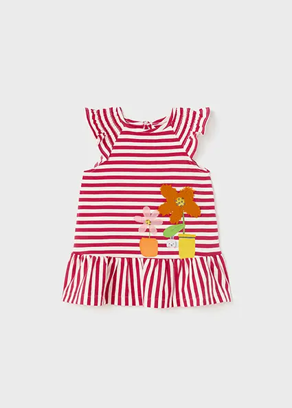 Vestito a righe neonata