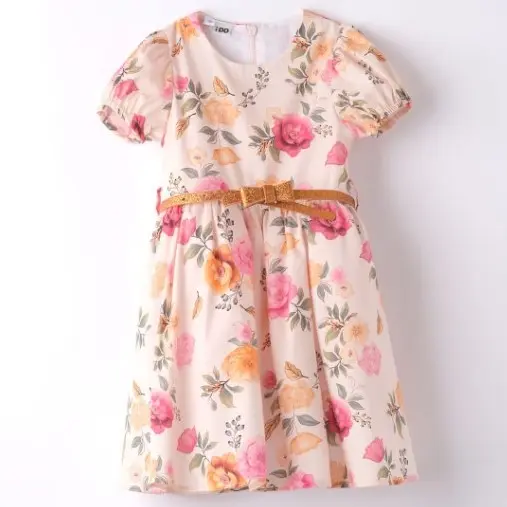 Vestito bambina fiorato elegante