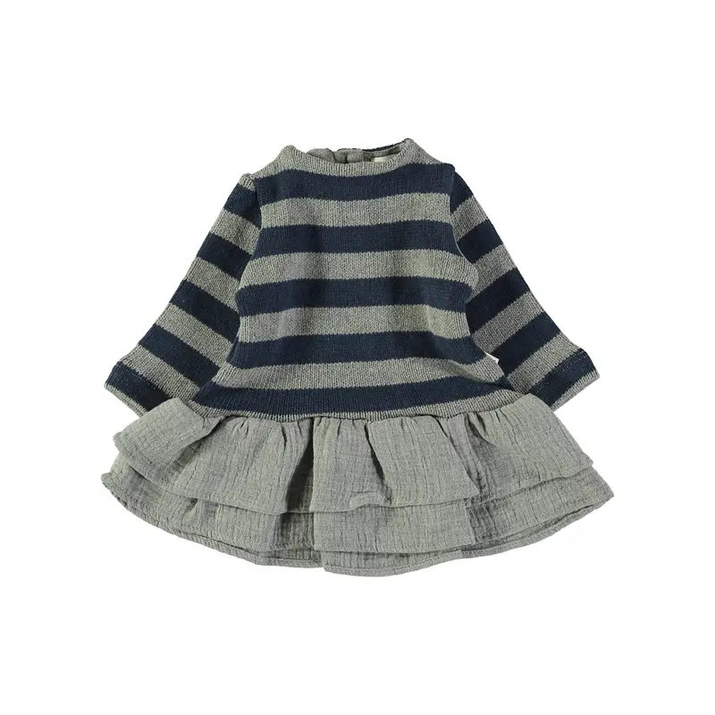 Vestito con Gonna a Balze | PETIT INDI
