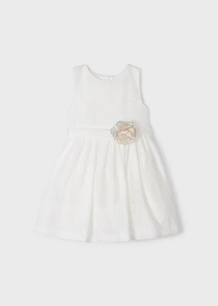 Vestito guipure bambina