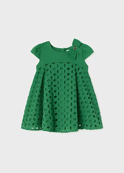 Vestito traforato neonata