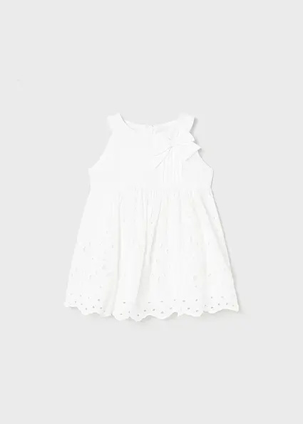 Vestito traforato neonata