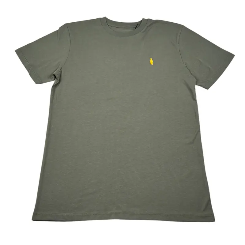 Walt Bay T-Shirt Girocollo tinta unita con Logo Verde per Bambino