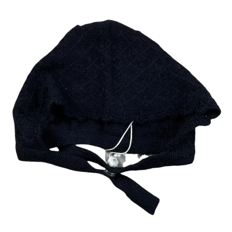 Wedoble Cappello tinta unita con Ricami Blu per Neonato