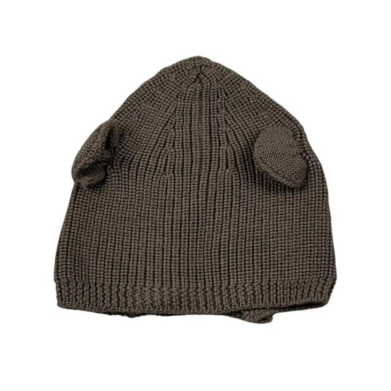 Wedoble Cappello tinta unita Fango per Neonato