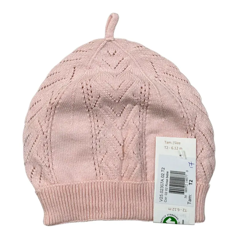 Wedoble Cappello tinta unita Rosa per Neonata