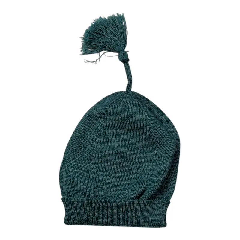 Wedoble Cappello tinta unita Verde per Neonata