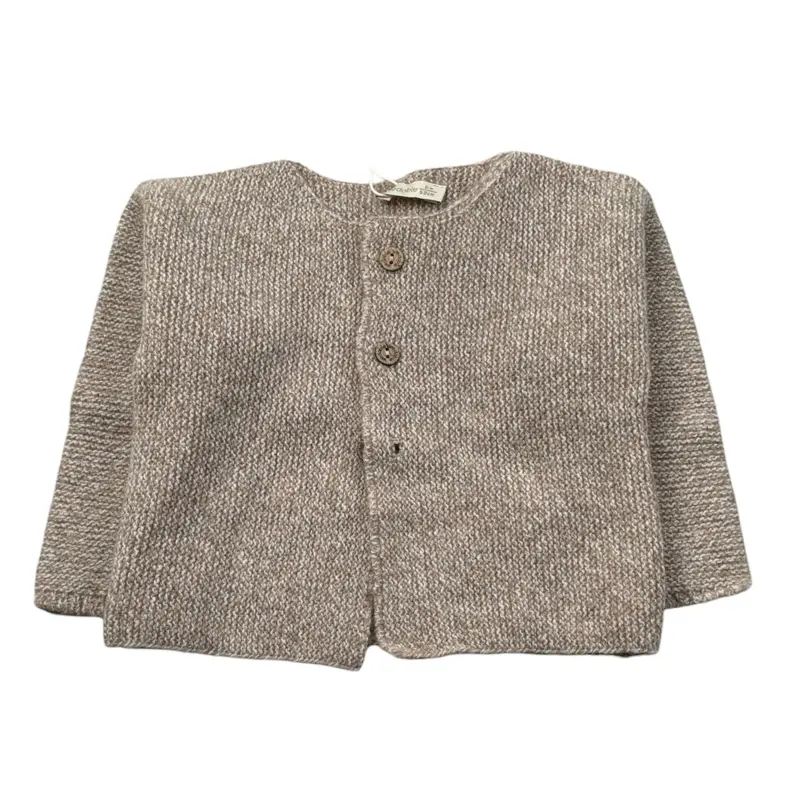 Wedoble Cardigan tinta unita Beige per Neonato