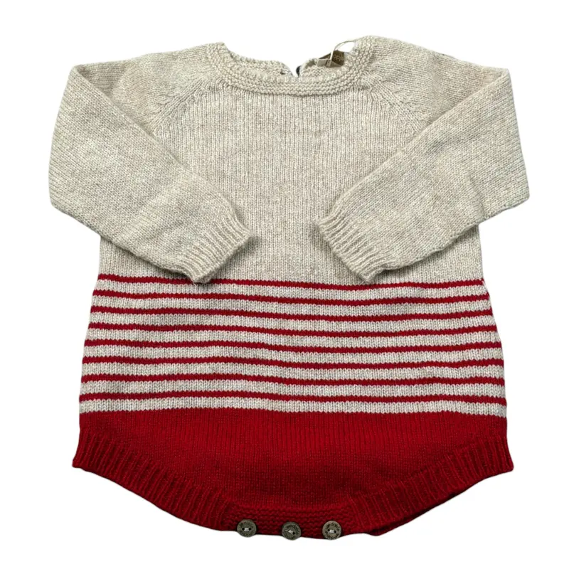 Wedoble Pagliaccetto Manica Lunga Beige per Neonato