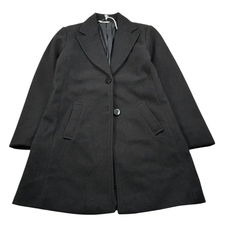Y-Clu Cappotto tinta unita Nero per Bambina