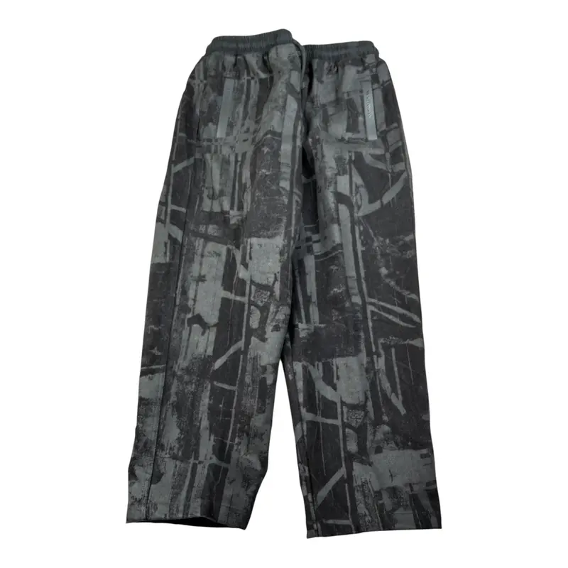 Yes London Pantalone tinta unita con Elastico In Vita Nero per Bambino