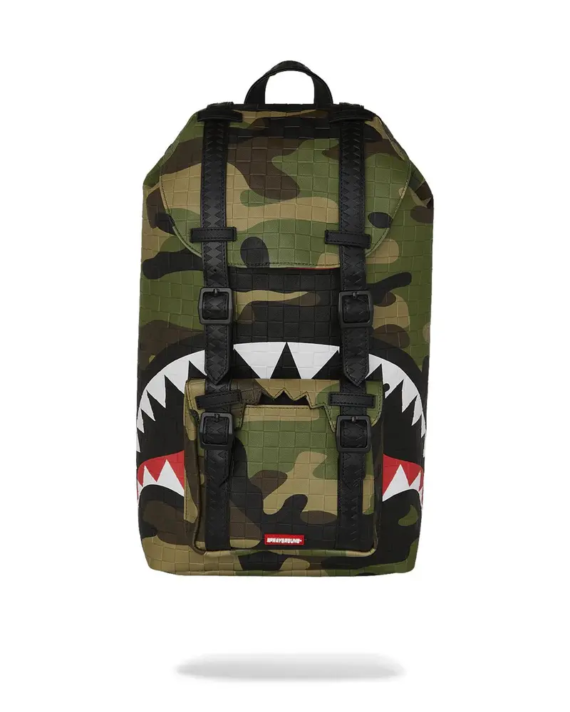 ZAINO WOODLAND CAMO CHECK HILLS BACKPACK SPRAYGROUND