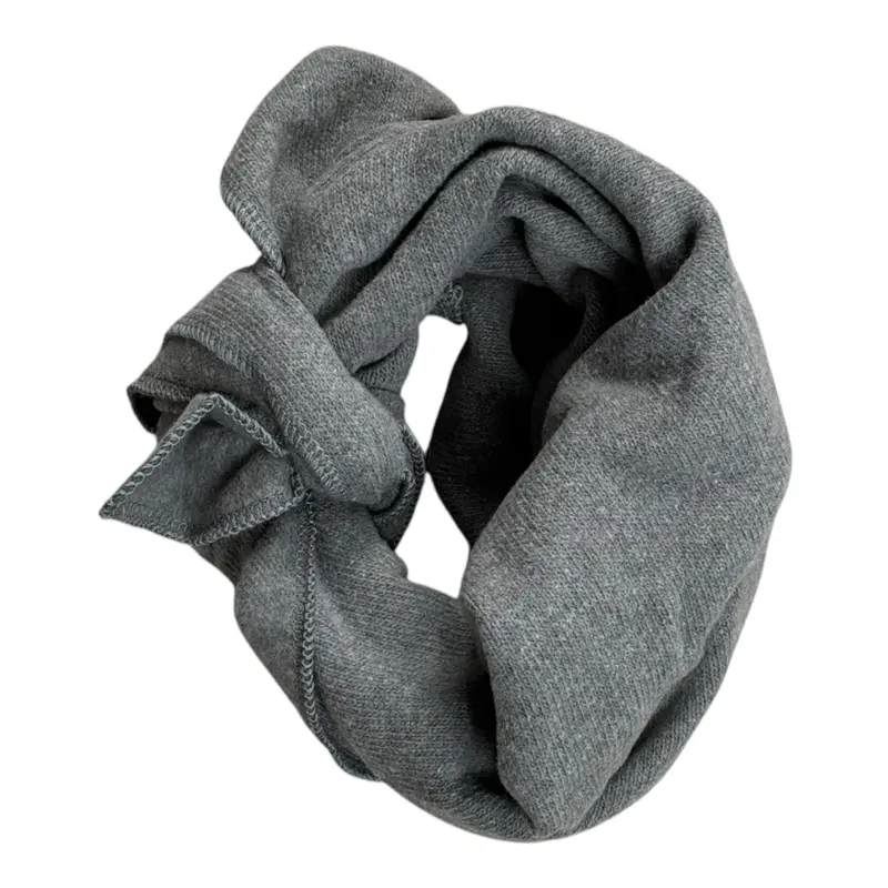 Zhoe & Tobiah foulard tinta unita Grigio per Bambina
